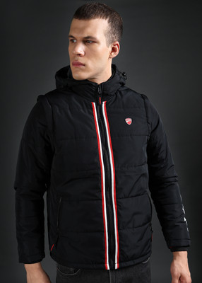 DUCATI Full Sleeve Solid Men Jacket