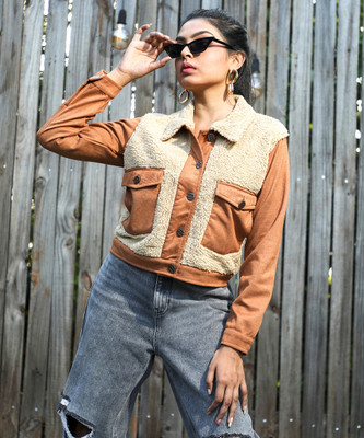 CAMPUS SUTRA Full Sleeve Colorblock Women Jacket