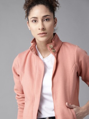 Roadster Full Sleeve Solid Women Jacket