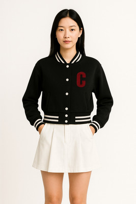 Mg Fab Full Sleeve Solid Women Jacket