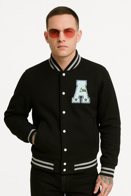 NEET Full Sleeve Solid, Striped Men Jacket