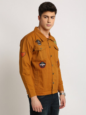 VOXXATI Full Sleeve Washed Men Denim Jacket