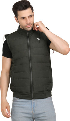 Miranga Sleeveless Solid Men Jacket