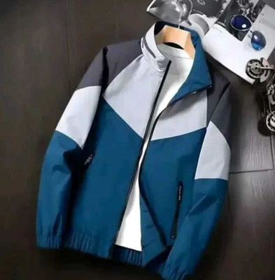 lapataclub Full Sleeve Colorblock Men Jacket