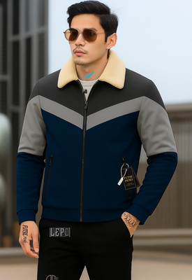 FUTSE PENO Full Sleeve Colorblock Men Jacket