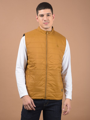 CANTABIL Sleeveless Solid Men Jacket