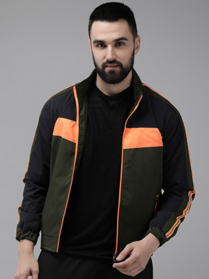 VOXATI Full Sleeve Colorblock Men Jacket