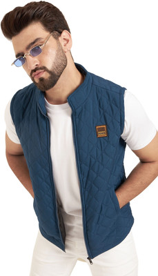 ARDLOR Sleeveless Solid Men Jacket