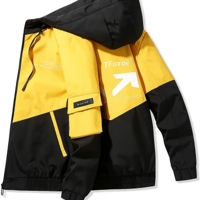Azy Fabrics Full Sleeve Colorblock Boys Jacket