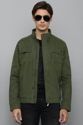 LOUIS PHILIPPE Full Sleeve Solid Men Jacket