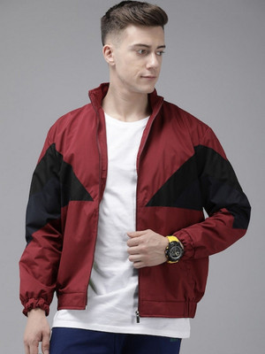 ANISHANFASHIONS Full Sleeve Colorblock Men Jacket