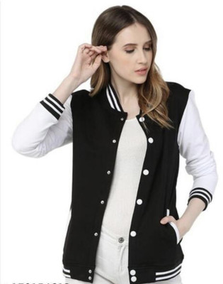 poojafashion Full Sleeve Colorblock Women Jacket