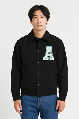 Damler Trend Full Sleeve Colorblock Men Jacket