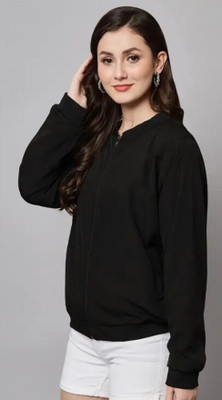 JVBRANGI Full Sleeve Solid Women Jacket