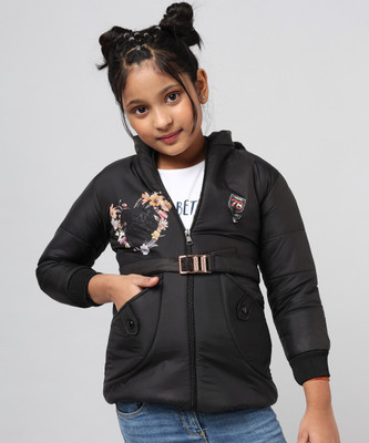 ANIXA Full Sleeve Printed Girls Jacket