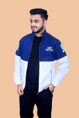 Caraba Solid Men Wind Cheater
