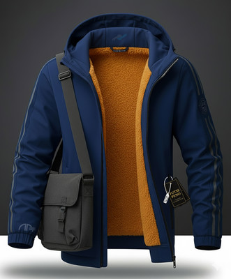 FUTSE PENO Full Sleeve Striped Men Jacket
