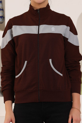 Zicada Full Sleeve Self Design Women Jacket