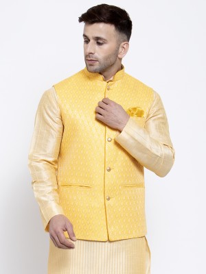 Badoliya & Sons Sleeveless Printed Men Jacket