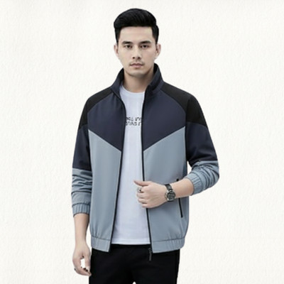 Caraba Full Sleeve Colorblock Men Jacket