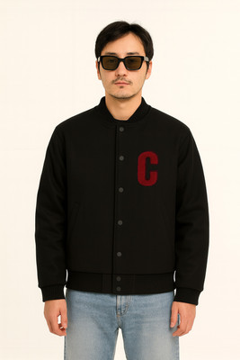 Mg Fab Full Sleeve Applique Men Jacket