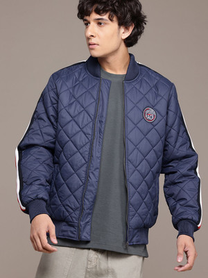 Roadster Full Sleeve Self Design Men Jacket