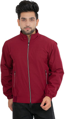 Rozebee Full Sleeve Solid Men Jacket