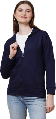 Ddaspration Full Sleeve Solid Women Jacket