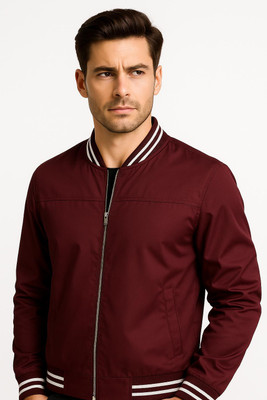 ZYRONA Full Sleeve Solid Men Jacket