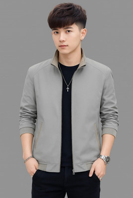 Tockcart traders Full Sleeve Solid Men Jacket
