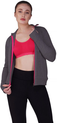 Palomi Full Sleeve Solid Women Jacket