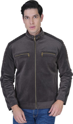 Bold Union Full Sleeve Solid Men Jacket