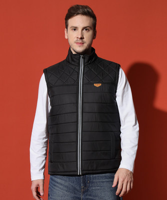 ZEPPI Sleeveless Solid Men Jacket