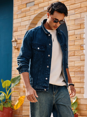 Urbano Fashion Full Sleeve Washed Men Denim Jacket