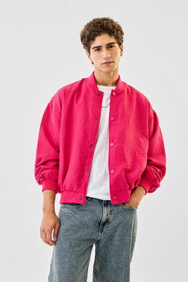 Snitch Full Sleeve Solid Men Jacket