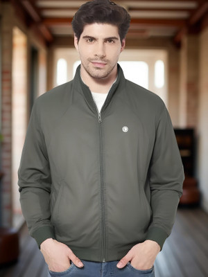 BRIGHTKRAFTS Full Sleeve Solid, Printed Men Jacket