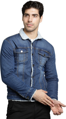 NUEVOSPORTA Full Sleeve Washed Men Denim Jacket