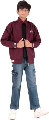GDR Full Sleeve Solid Boys Jacket