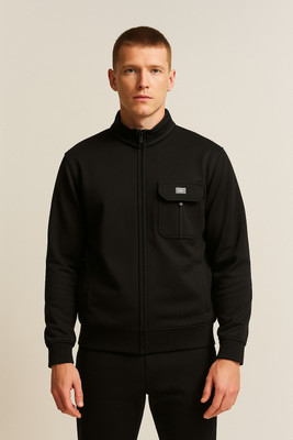 Parcel Yard Full Sleeve Solid Men Jacket