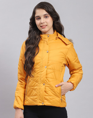 MONTE CARLO Full Sleeve Solid Girls Jacket