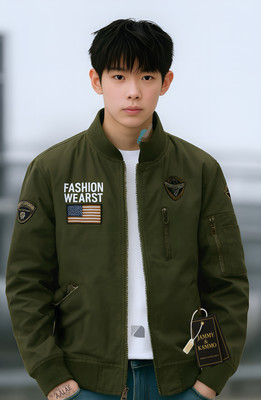 Jammy & Kammo Full Sleeve Solid Men Jacket