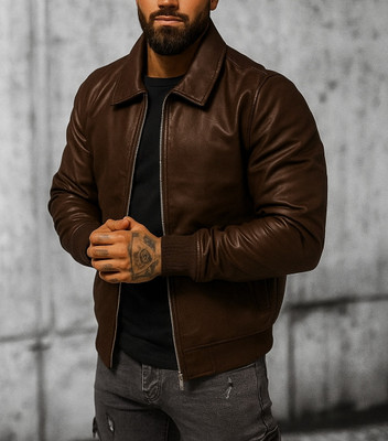 Blaq Ash Full Sleeve Solid Men Jacket