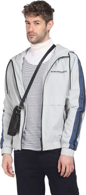 FLYING MACHINE Full Sleeve Solid Men Jacket