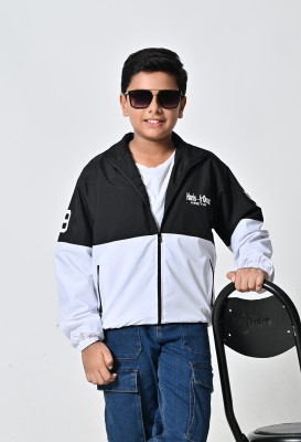 HARIS OMAZ Full Sleeve Colorblock Boys Jacket