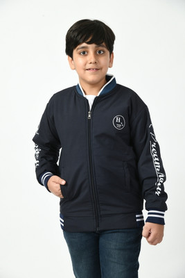 IAC Full Sleeve Printed Boys Jacket
