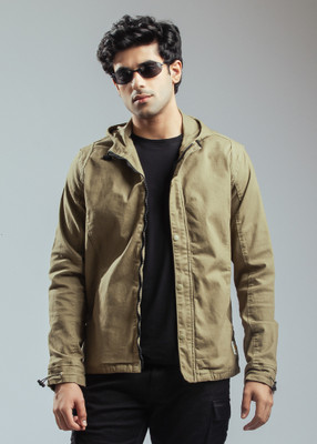 Nostrum Full Sleeve Solid Men Denim Jacket