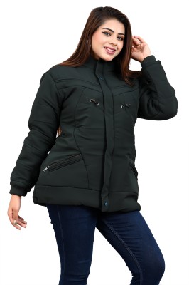 HIBOK Full Sleeve Solid Women Jacket