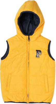 Pepe Jeans Sleeveless Solid Boys Jacket