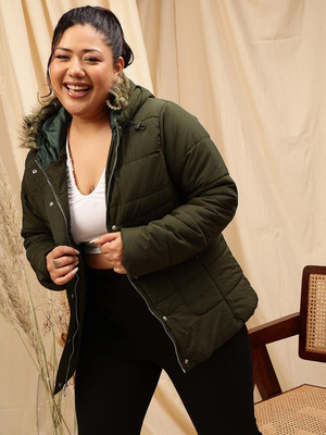 CURVY STREET Full Sleeve Solid Women Jacket