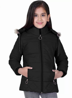 PLATINUMCARTZ Full Sleeve Striped Girls Jacket